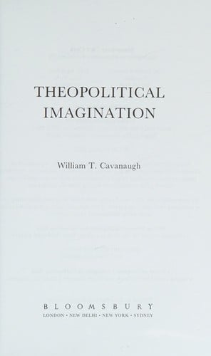 THEOPOLITICAL IMAGINATION