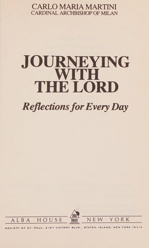 Journeying With the Lord