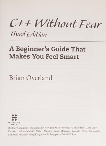 C++ without fear