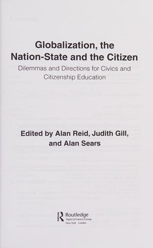 Globalization, the nation-state and the citizen
