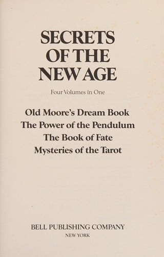 Secrets of the New Age