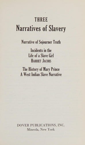 Narratives of slavery