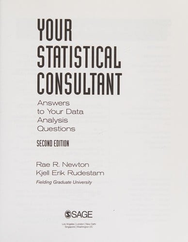 Your statistical consultant