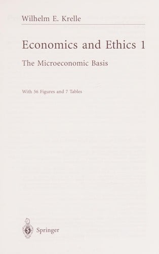 Economics and ethics