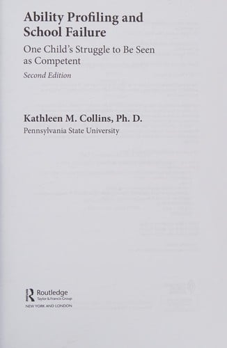 Ability profiling and school failure