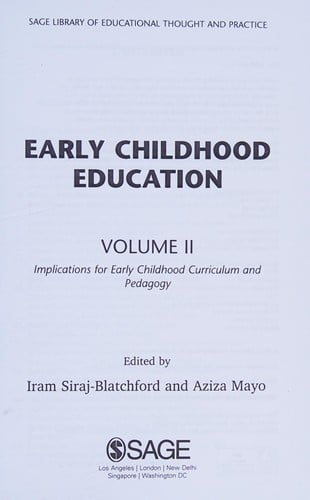 Early childhood education