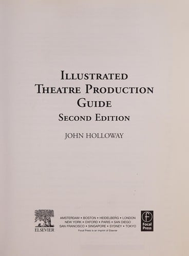 Illustrated theatre production guide