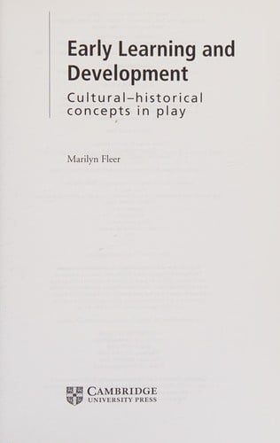 Early learning and development