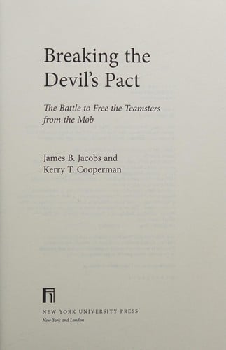 Breaking the devil's pact