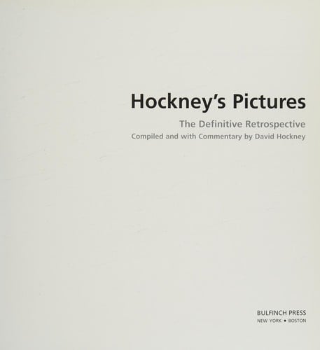 Hockney's pictures