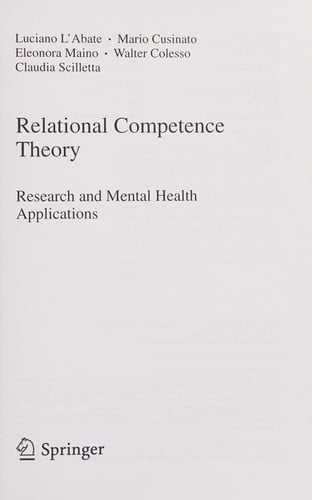 Relational competence theory