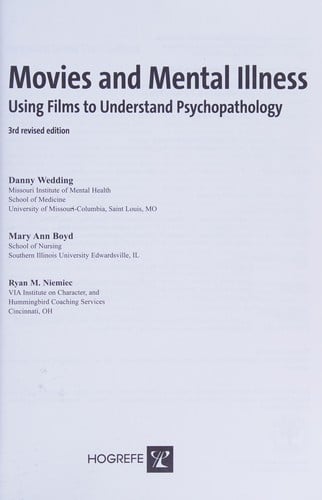 Movies and mental illness