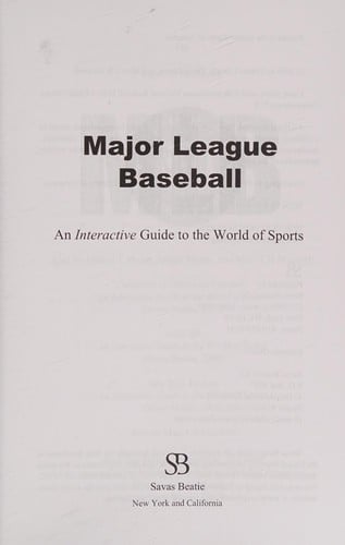 Major league baseball