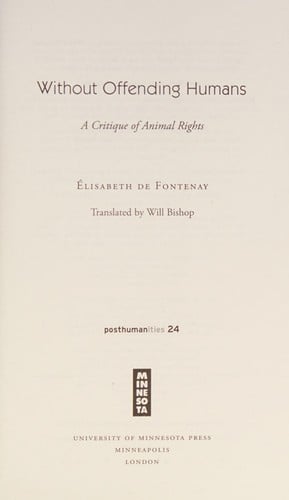 Without offending humans