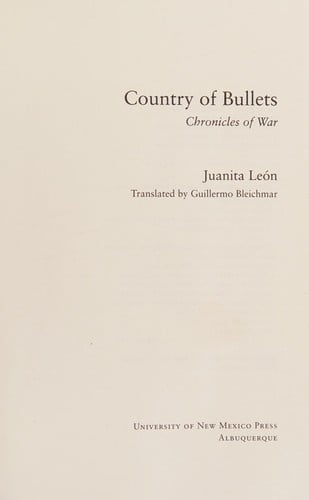Country of bullets