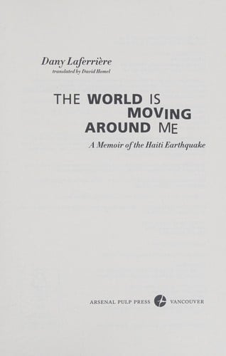 The world is moving around me