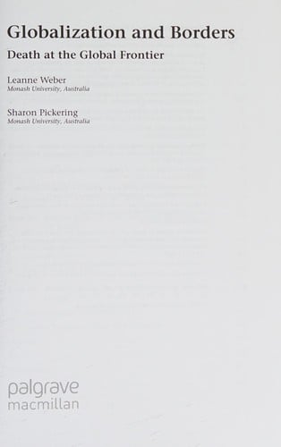 Globalization and borders