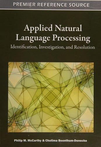 Applied natural language processing and content analysis