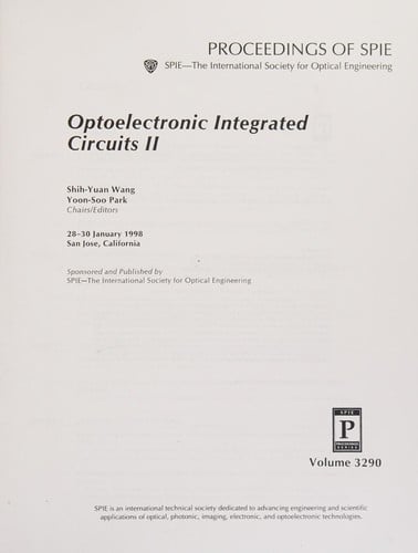 Optoelectronic integrated circuits II