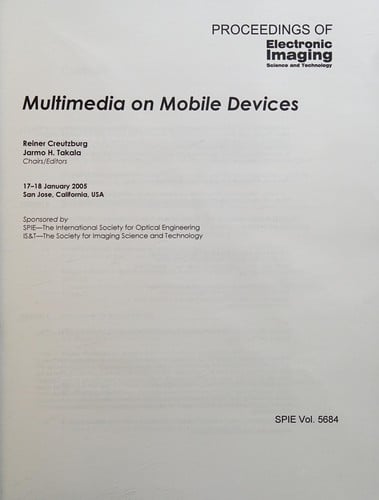 Multimedia on mobile devices