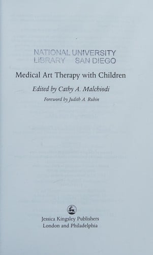 Medical art therapy with children