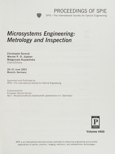 Microsystems engineering