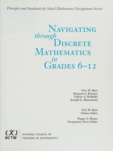 Navigating through discrete mathematics in grades 6-12