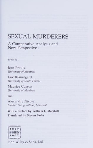 Sexual murderers