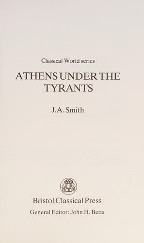 Athens under the tyrants