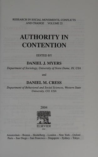 Authority in contention