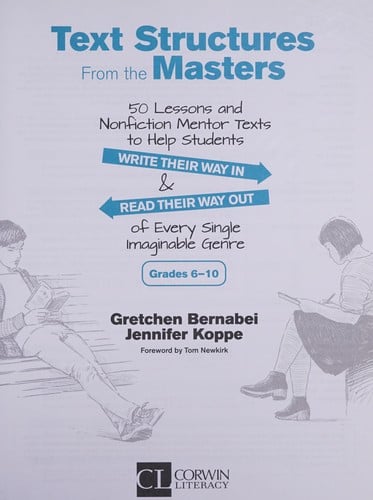 Text structures from the masters