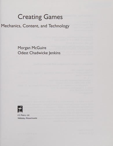 Creating games
