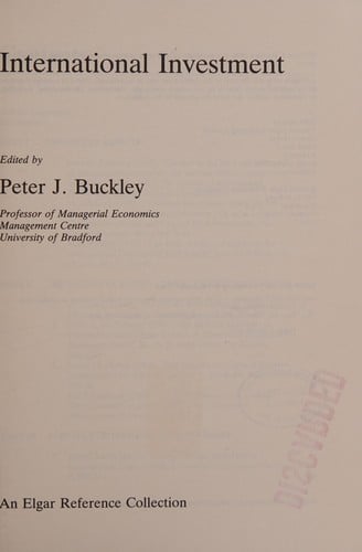 International investment