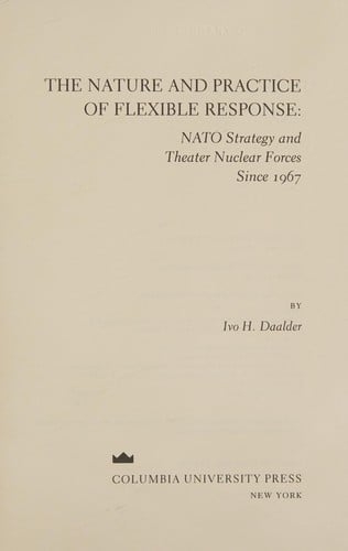 The nature and practice of flexible response