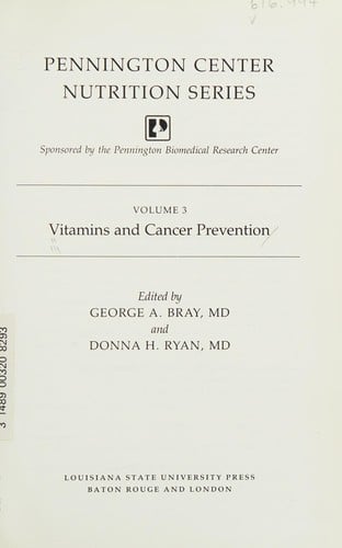 Vitamins and cancer prevention