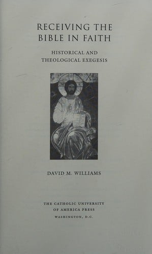 Receiving the Bible in faith