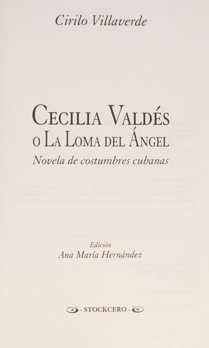 Cecilia Valdes o la loma del Angel