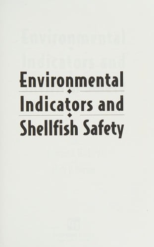 Environmental indicators and shellfish safety
