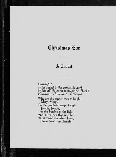 Christmas Eve
