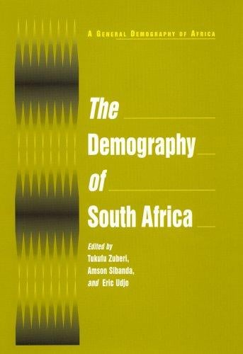 The demography of South Africa