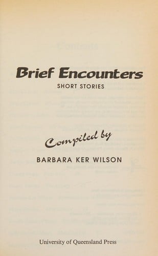 Brief encounters