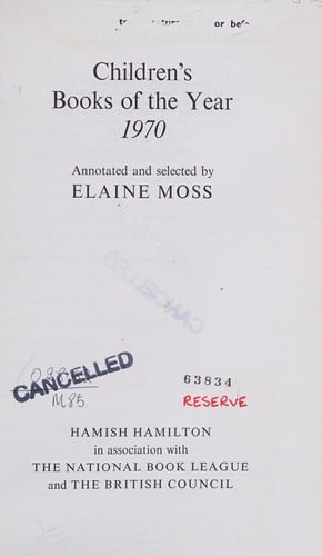 Children's books of the year