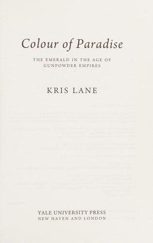 The colour of paradise