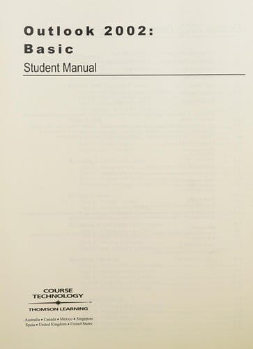 Course ILT: Outlook 2002
