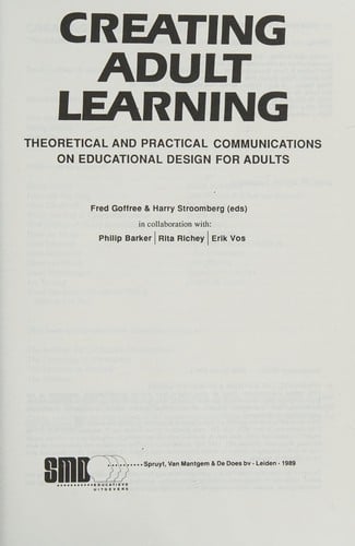 Creating adult learning