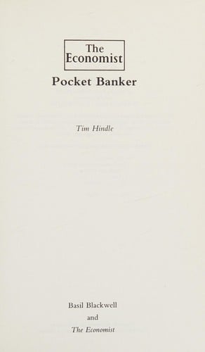 The Economist pocket banker