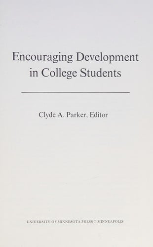 Encouraging development in college students