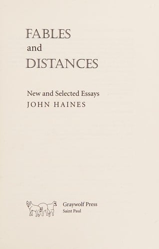 Fables and distances