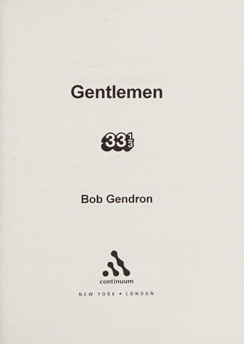Gentlemen