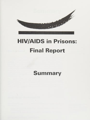 HIV/AIDS in prisons